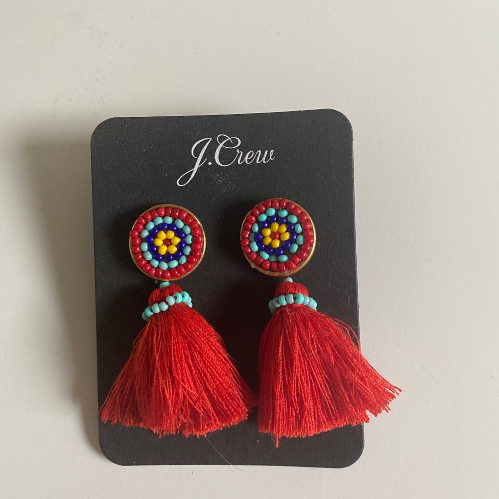 Jcrew bohemian summer earrings